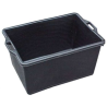 CESTA RETTANGOLARE CON MANICI DA 65 LT.