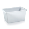 CESTA RETTANGOLARE CON MANICI DA 65 LT.